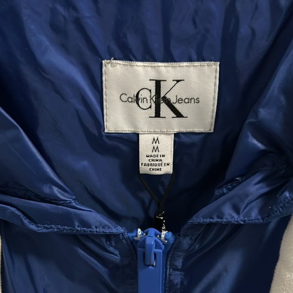 Calvin Klein Blue Windbreaker - Picture 2 of 2
